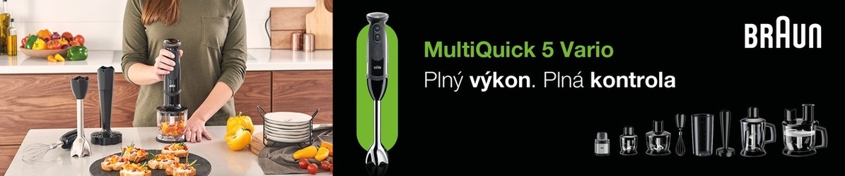 Tyčový mixér Braun MultiQuick 5 Vario MQ5200 WH